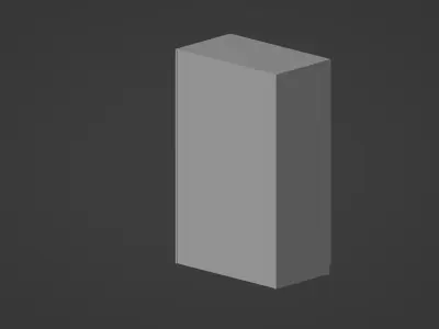 Closet Low-poly 3D model
