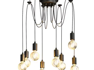 Gut chandelier 3D model