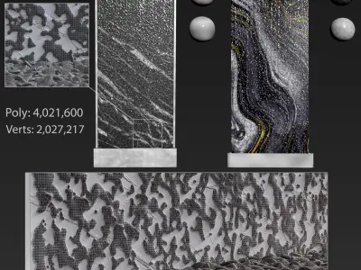 Wall Fountain 3D model