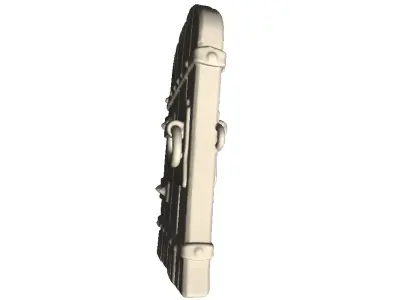 Wooden Door  3D print model