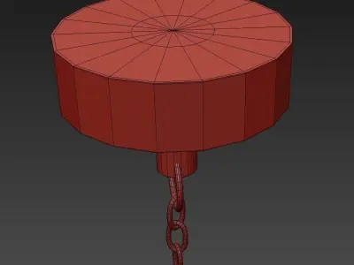 Turquoise Bead 3D model