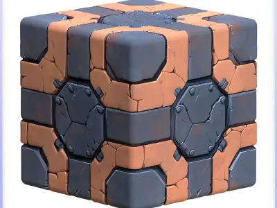 SciFi Seamless Texture Texture 54