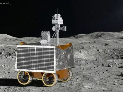  VIPER NASA Moon Exploration Rover Silver 