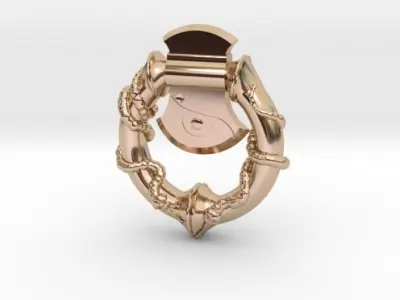 Gothic Door Knocker 3D print model