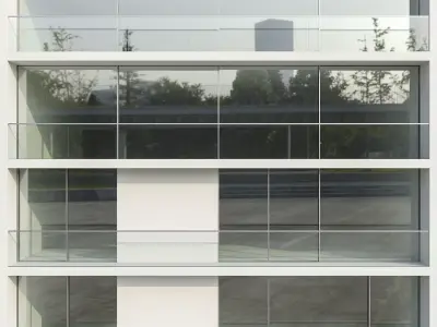 Schucco Design-Line Sliding system Low-poly 3D model