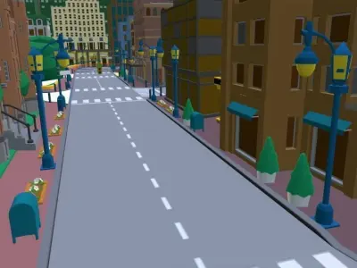 New York Map 3D model