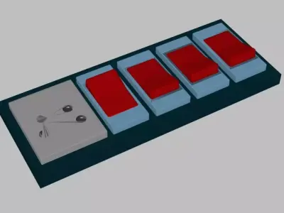 Light switch  3D model
