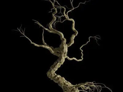 15 Horor Trees Vol 2 3D model