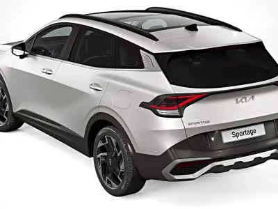 2022 Kia Sportage 3D model