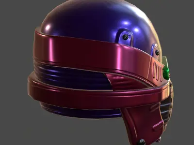 Helmet plastic mask protection  Low-poly 3D model Low-poly 3D model order