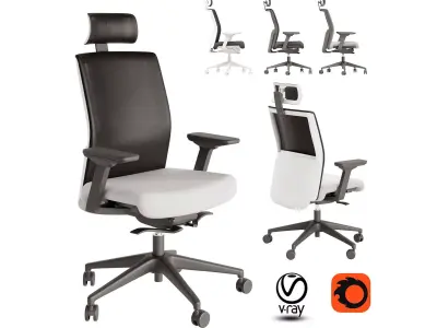 Parker Office Chair 3D model