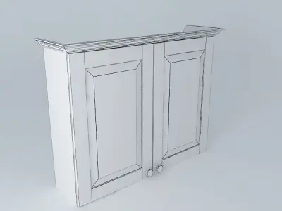 Kitchen wall unit Free 3D model