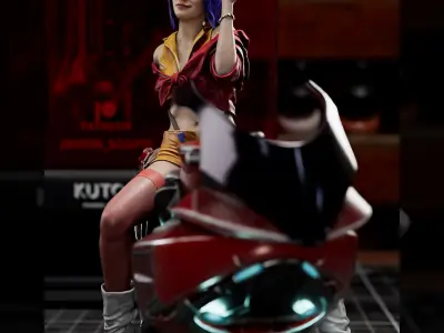 Faye Cowboy 3D print model
