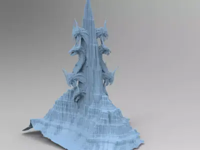 Hades Deep sea Kraken Watchtower 3D model