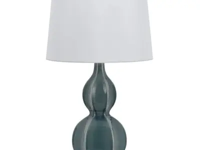 Hillcroft Ceramic Table Lamp 3D model