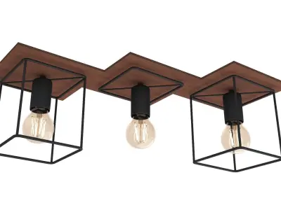 Nowodvorski Coba ceiling lamp 3D model