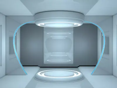 Sci Fi Room 3D model