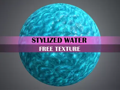 Stylized Water Texture Texture