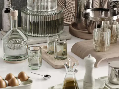 kitchen accessories 048 3D model