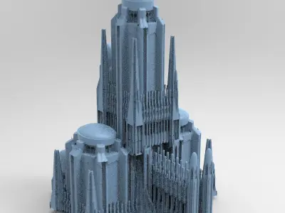 Ancient Ritual Castle 2  3D model