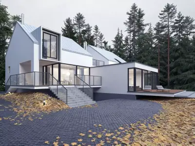 Modern Villa 3D model
