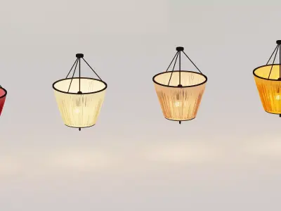 chandelier ceiling lamp 3D model