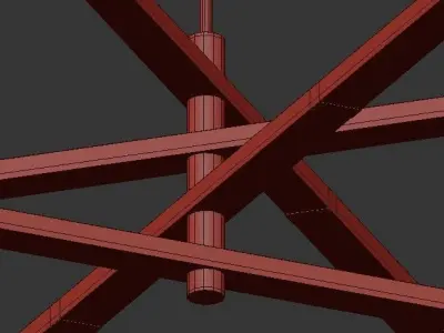 Stacked 3D model