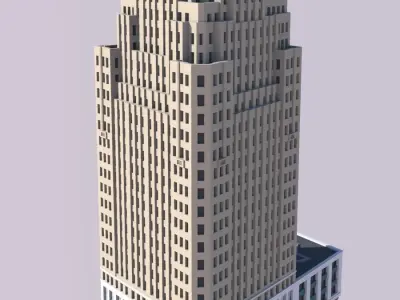 Herald Square Building Free 3D print model
