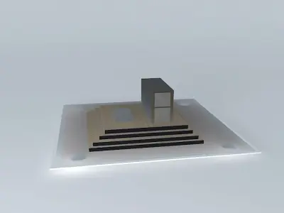 Beautiful 39 Cafe 3D model