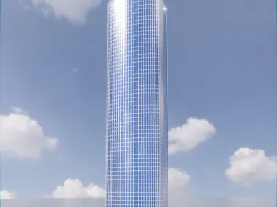 Parametric Building 1d7 3D model