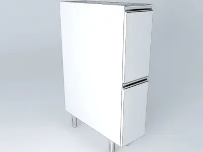 Counter spice port Free 3D model