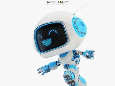 Lovely robot - companion VI 3D model