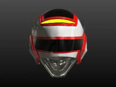 Jaspion Helmet 3D model