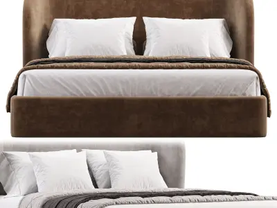 Fortune Bed By Stylish Club 3D model