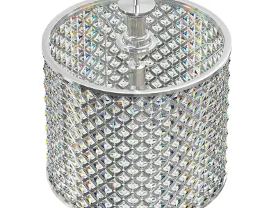 Crystal Ceiling Lamp 3D Model 3D model