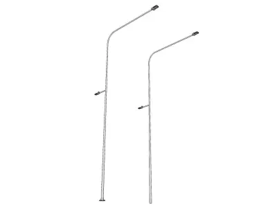 Light Pole - Lamp Post 16 3D model