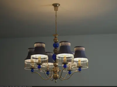Chiaro Chandelier 3D model
