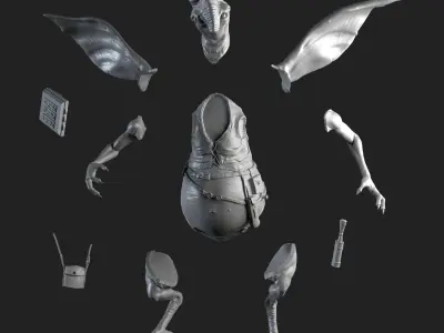 Watto - Star Wars - Episode I - 3D print model 3D print model