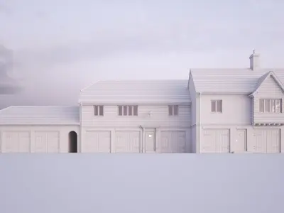 British House Bosc FOG A 3D model