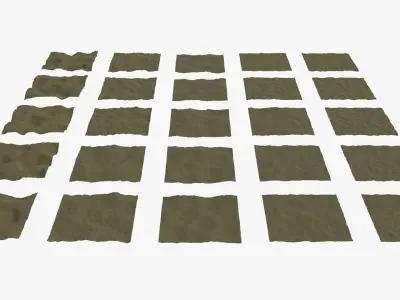 Dirt Terrains Basic 3D model