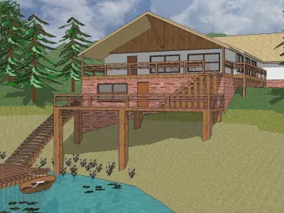 Creative Design-Holiday Cabin-089 3D model