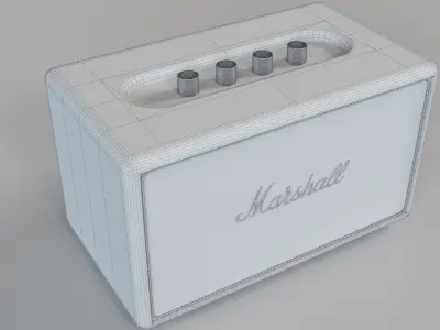 Marshall Stanmore Black Multi-Room Wifi Speaker 3D model