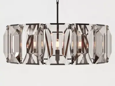  HARLOW CRYSTAL CHANDELIER 31 3D model