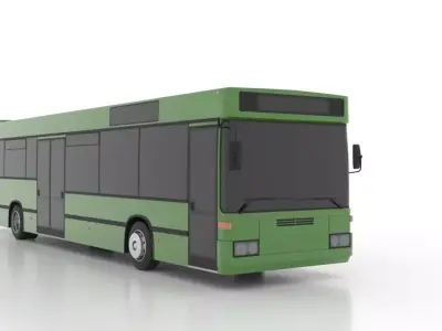 Mercedes-Benz O405NU Low Low-poly 3D model