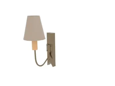 Free Classic Cottage LIght Free low-poly 3D model