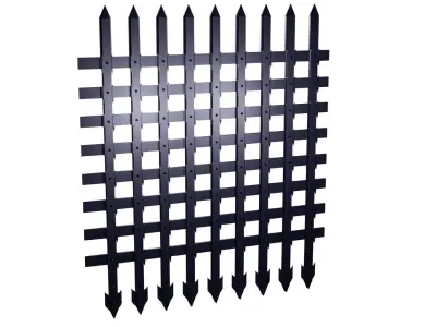 Portcullis Iron 3D model