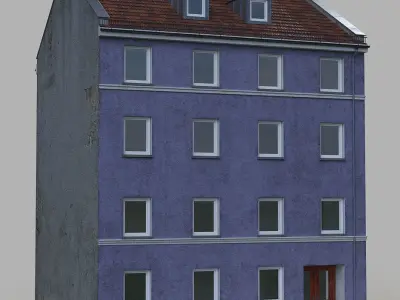 European residence 01 3D model