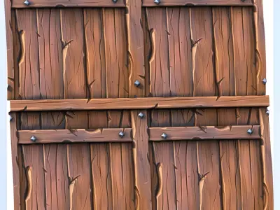 Stylized Wood Seamless Texture Texture