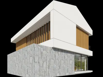 Modern Villa Design 012 3D model