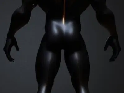Alien 3D model 4
